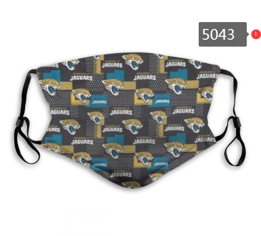 2020 NFL Jacksonville Jaguars #3 Dust mask with filter->nfl dust mask->Sports Accessory